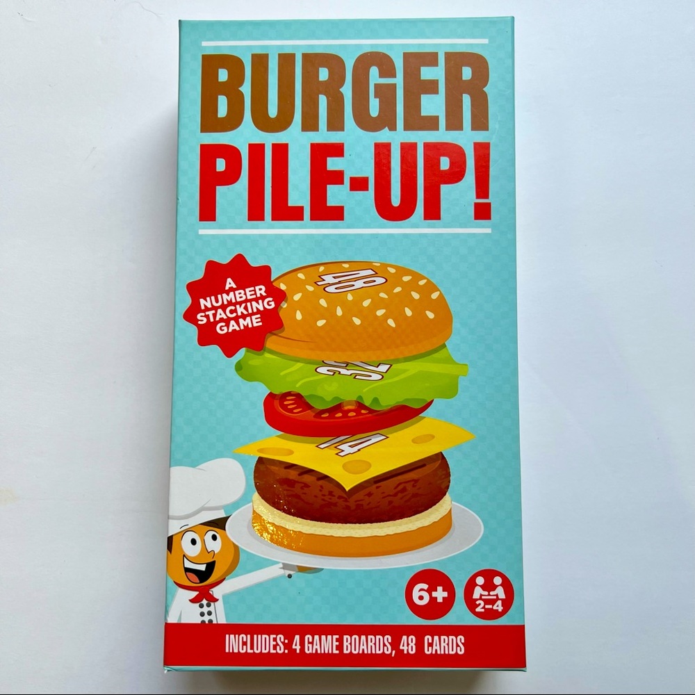 Burger 🍔 Pile-Up Game of Number Stacking NEW!!!
